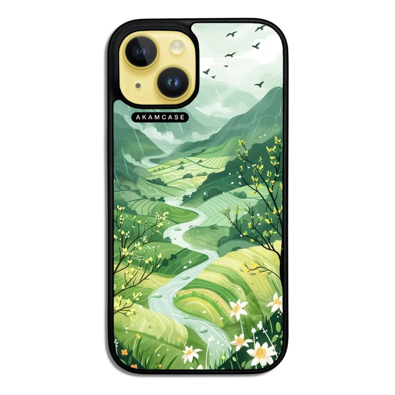 کاور آکام مدل AMC-WA15-NATURE-15 مناسب برای گوشی موبایل اپل iPhone 15