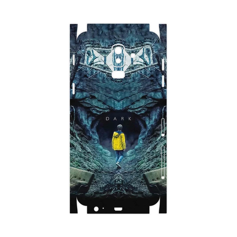 برچسب پوششی ماهوت مدل Dark-FullSkin مناسب برای گوشی موبایل سامسونگ Galaxy J8