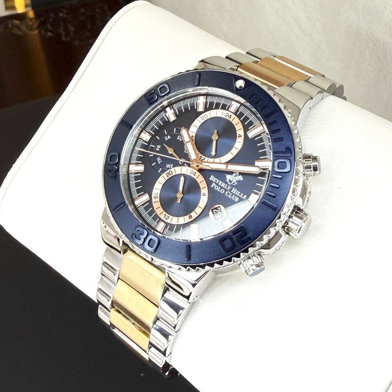ساعت مچی عقربهای مردانه کوارتز بورلی هیلز پولو کلاب مدل BP3540X.590