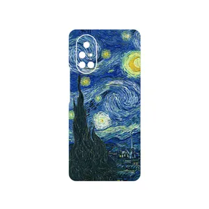 MAHOOT The Starry Night of van Gogh Cover Sticker for Huawei Nova 8