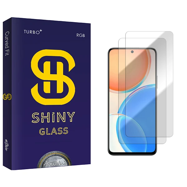 محافظ صفحه نمایش شیشه ای آتوچبو مدل Shiny GlassMIX2106 مناسب برای گوشی موبایل آنر X8 بسته دو عددی