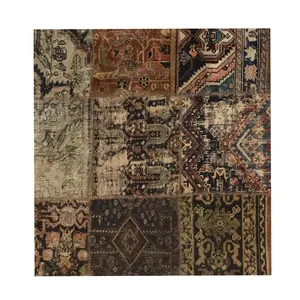 کلاژ فرش دستباف 2 متری مدل وینتج کد 31