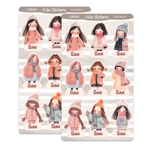 برچسب لاژید مدل اسم ساحل کد NA-GI بسته 2 عددی