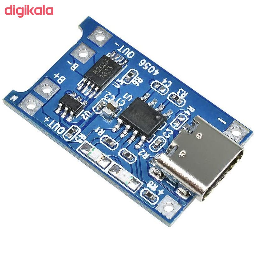 ماژول شارژ باتری لیتیومی مدل TP-4056TYPEC main 1 5