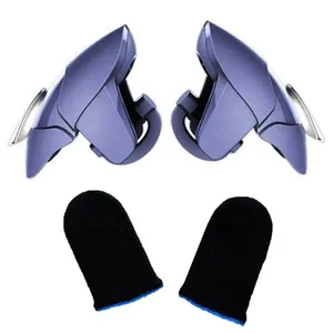 آستین کنترل کننده انگشت مدل SHARK-2IN1 به همراه دسته بازی Pubg 