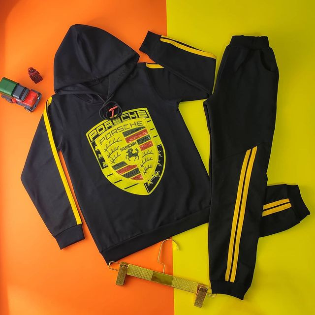 ست هودی و شلوار پسرانه مدل JK401