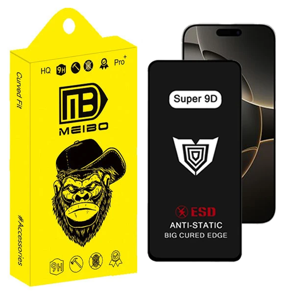 محافظ صفحه نمایش میبو مدل Super 9D Touch مناسب برای گوشی موبایل اپل Iphone 16 Pro Max