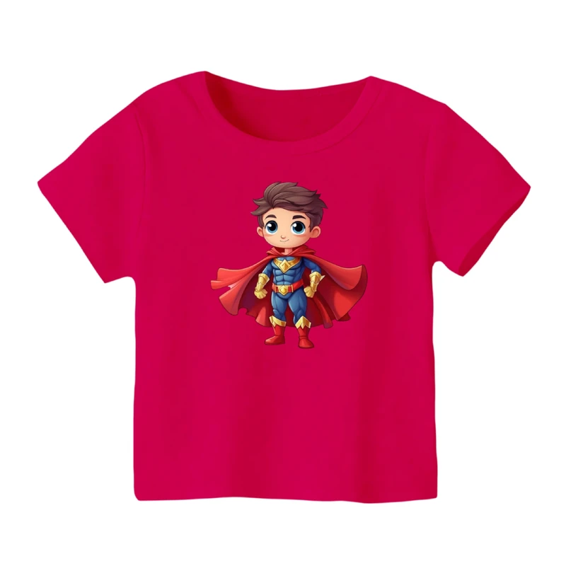تی شرت آستین کوتاه بچگانه مدل سوپرمن