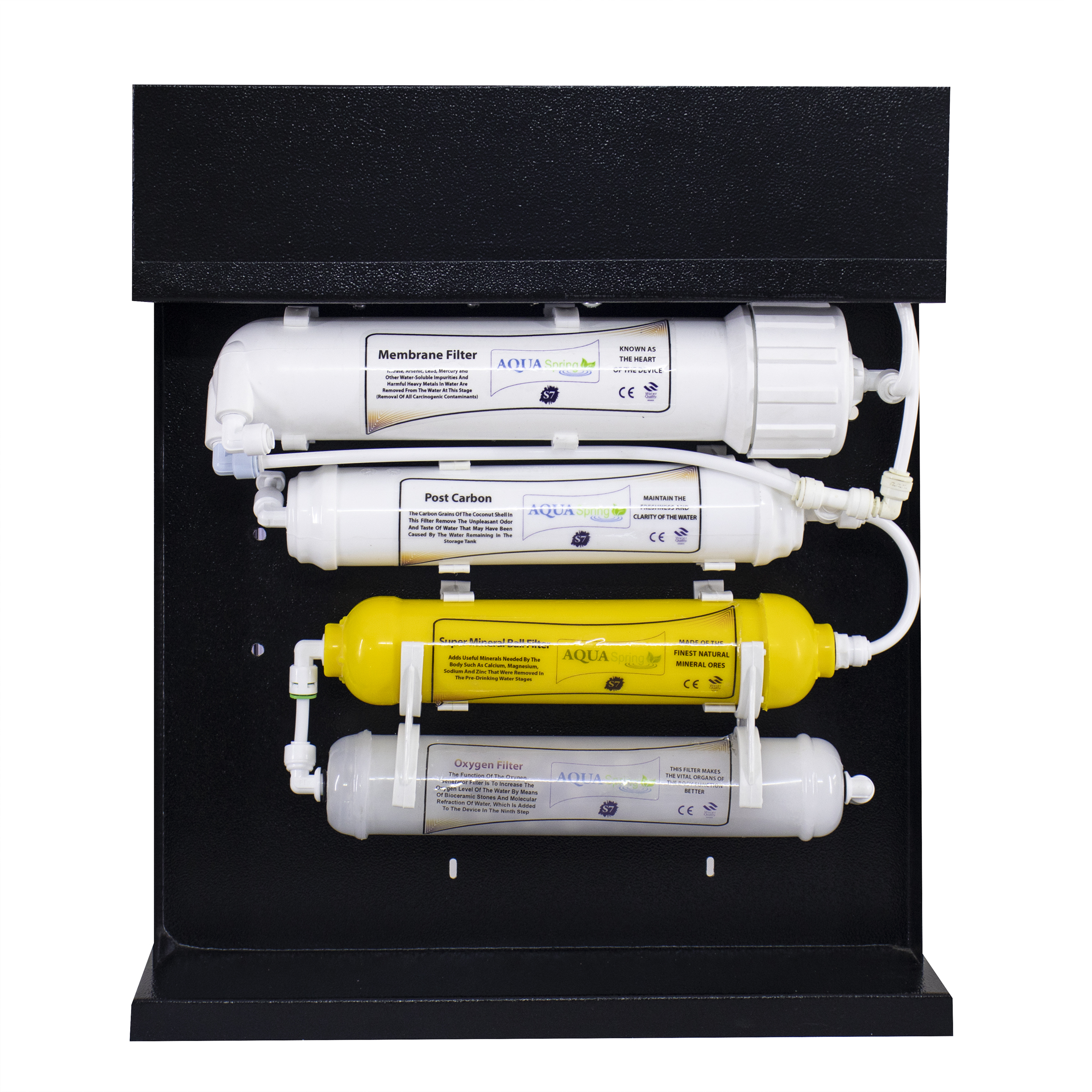 دستگاه تصفیه کننده آب آکوآ اسپرینگ مدل RO- S7- BZ 7003 به همراه کیت نشتی گیر