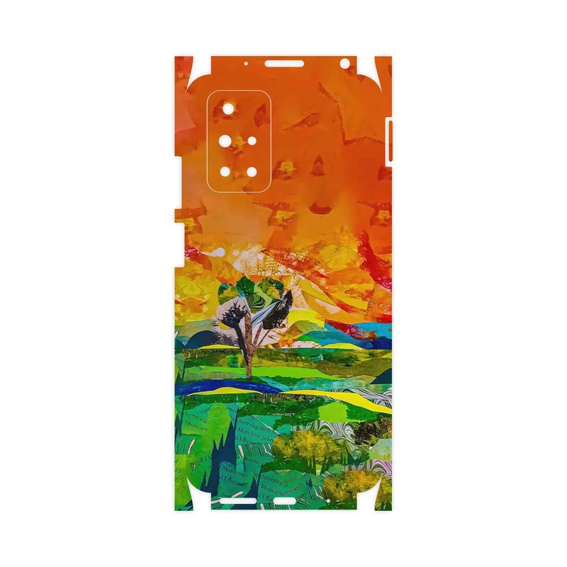 برچسب پوششی ماهوت مدل Collage of Painting-FullSkin مناسب برای گوشی موبایل شیائومی Redmi 10
