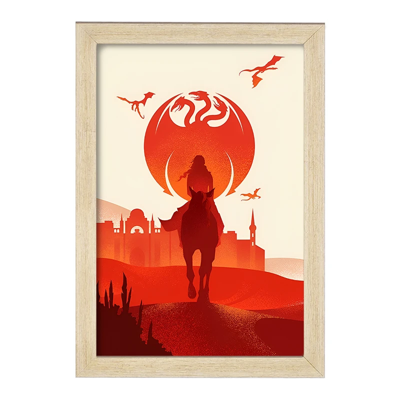 تابلو خندالو مدل گیم اف ترونز (Game of Thrones) کد F11131