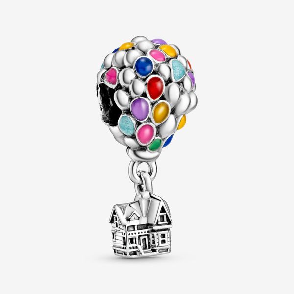 آویز گردنبند نقره زنانه پاندورا مدل Up House &amp; Balloons