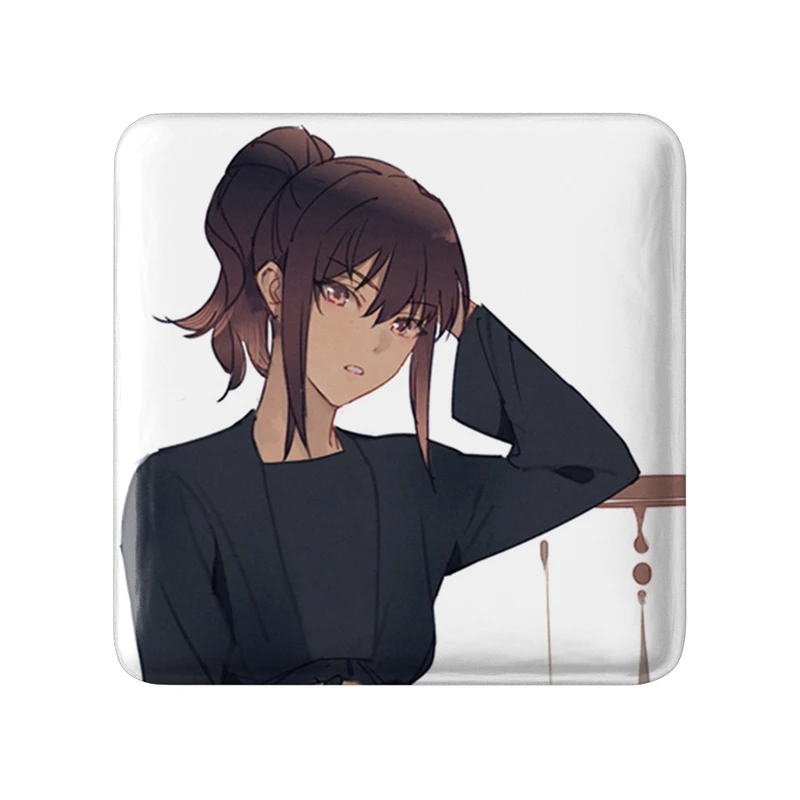 مگنت خندالو طرح میاکا انیمه روان گذر مدل مربعی کد 33758