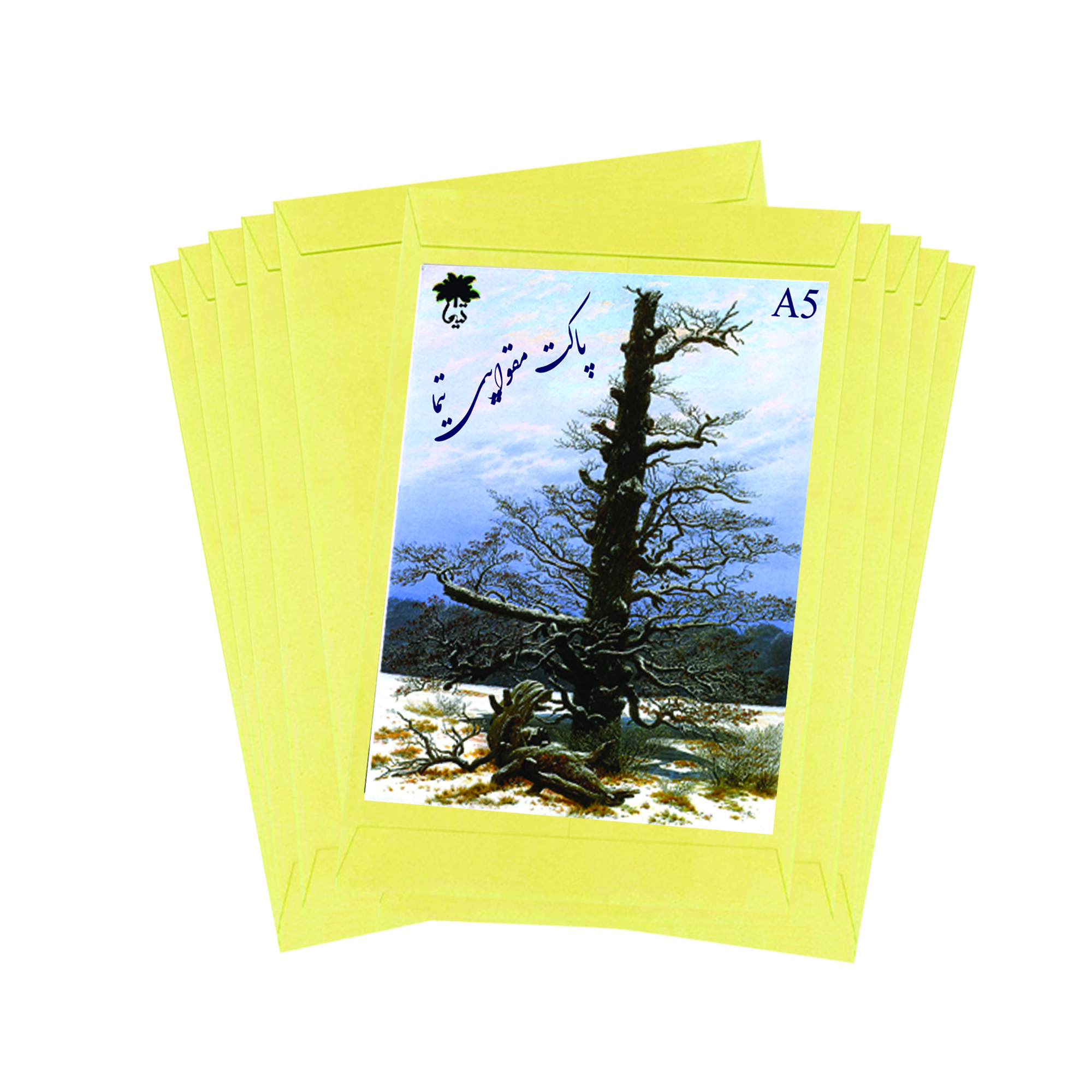 پاکت تیما مدل Office-x بسته 10 عددی