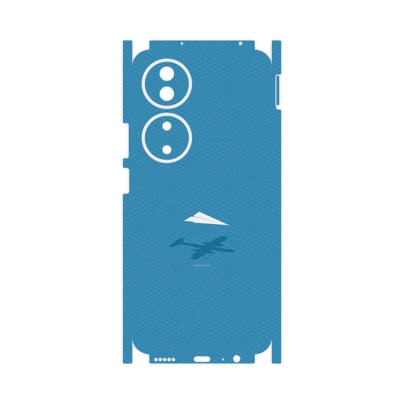 برچسب پوششی ماهوت مدل Minimal Paper Airplane-FullSkin مناسب برای گوشی موبایل آنر X7b