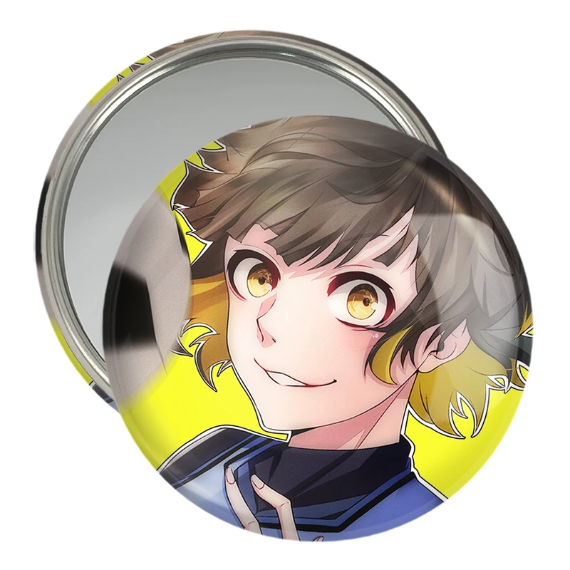 آینه جیبی خندالو مدل مگورو انیمه Blue Lock کد 24412