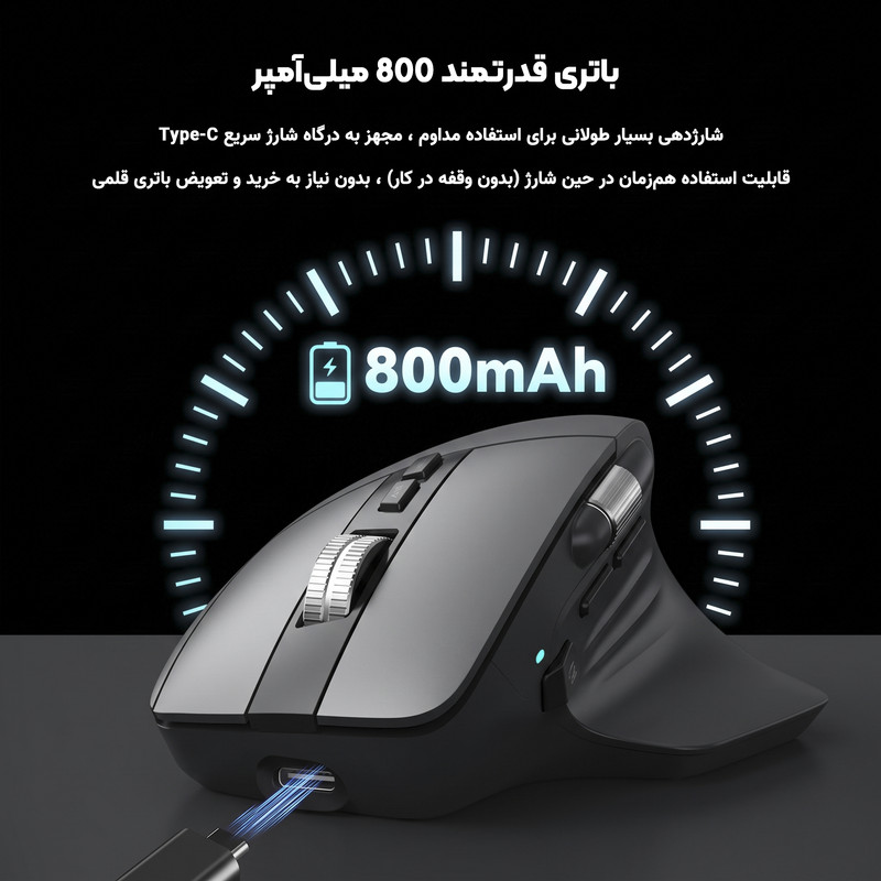 ماوس بی سیم ایسر مدل OMR612