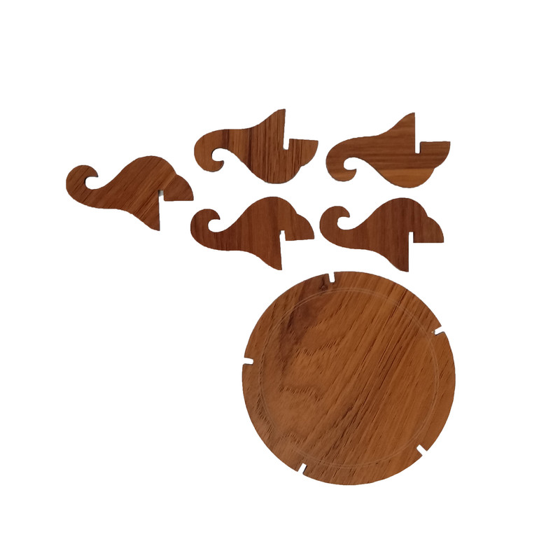 زیر لیوانی مدل سنتی پایه دار