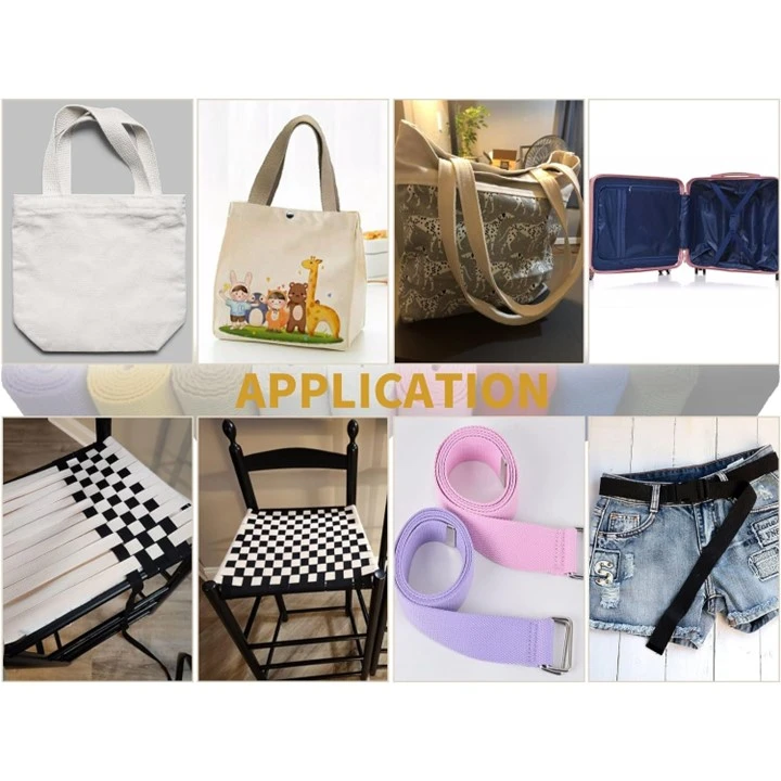 عکس شماره 3 : بند کیف مدل نوار کتان مدل پنبه-ای طول 5 متر