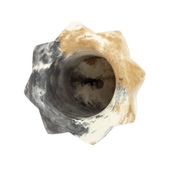 گلدان دکوسیتی طرح سنگ مدل سانرایز