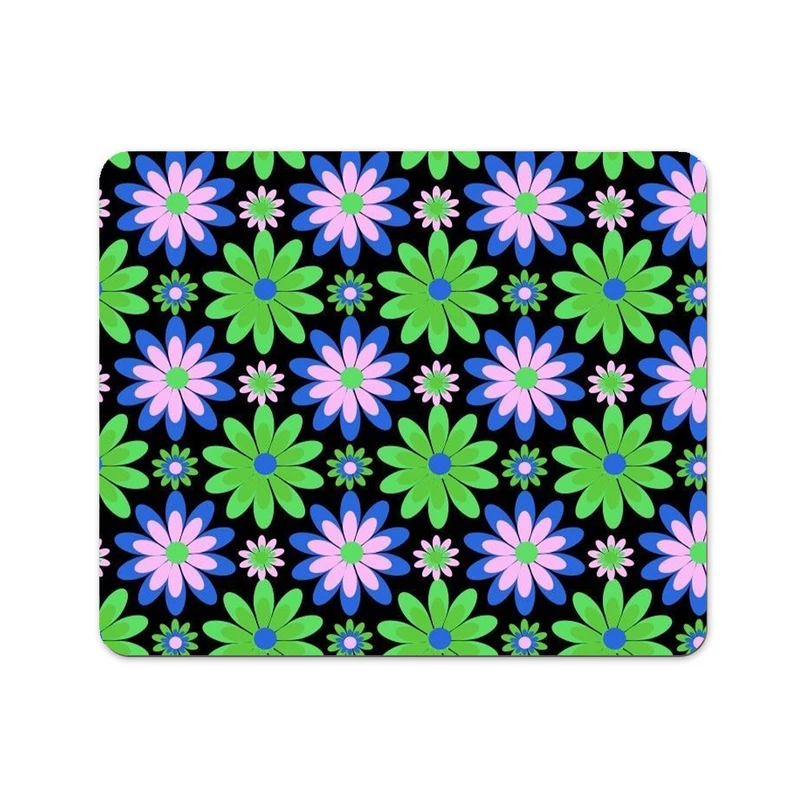 ماوس پد پاد آفرین طرح گل کد 830 سایز 19*24 سانتی متر 