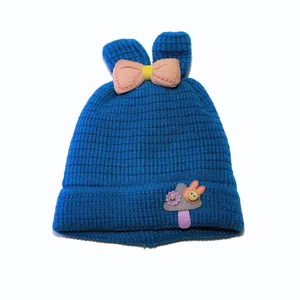 کلاه بافتنی بچگانه مدل فانتزی خرگوشی