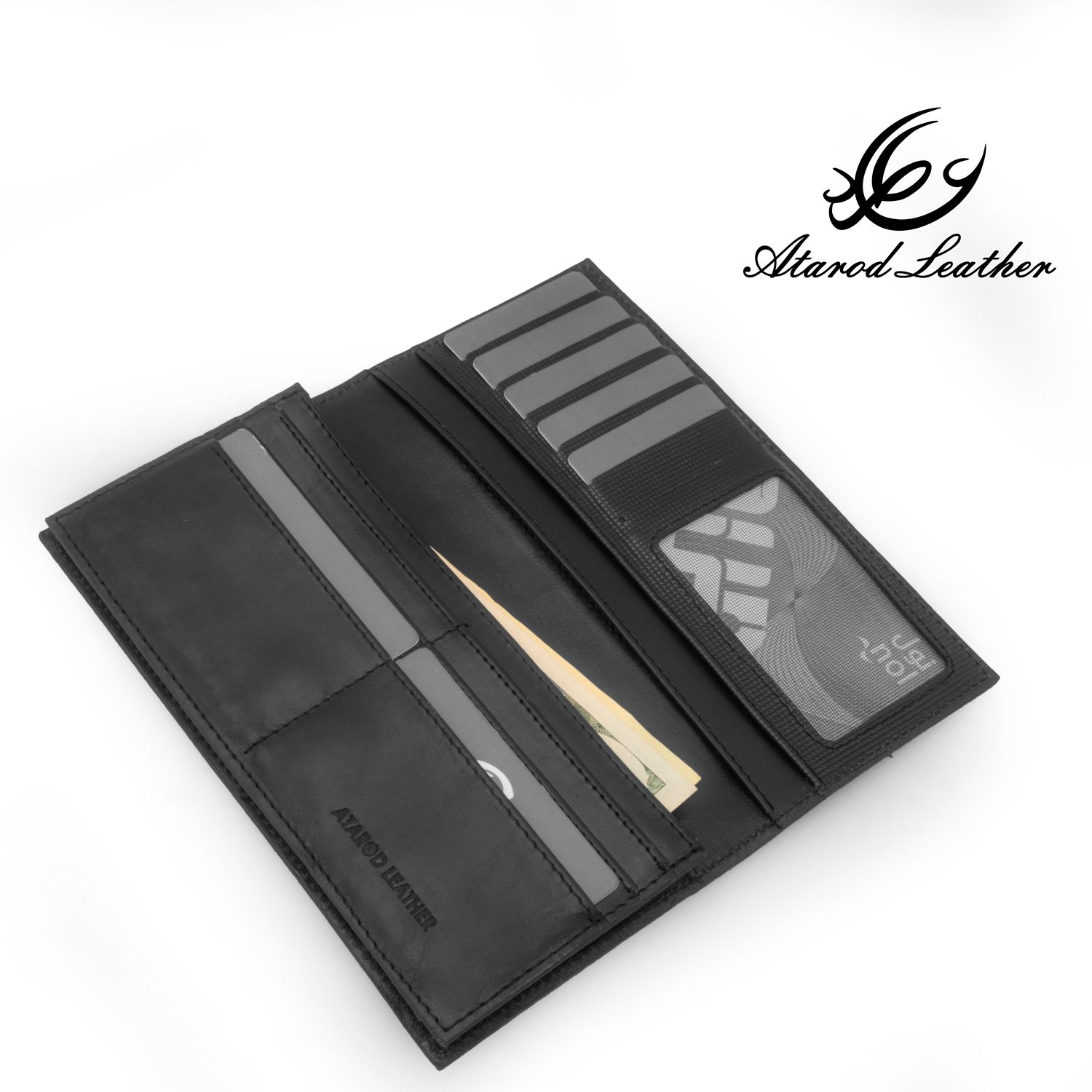 کیف پول چرم عطارد مدل چرم طبیعی کد K44 -  - 3