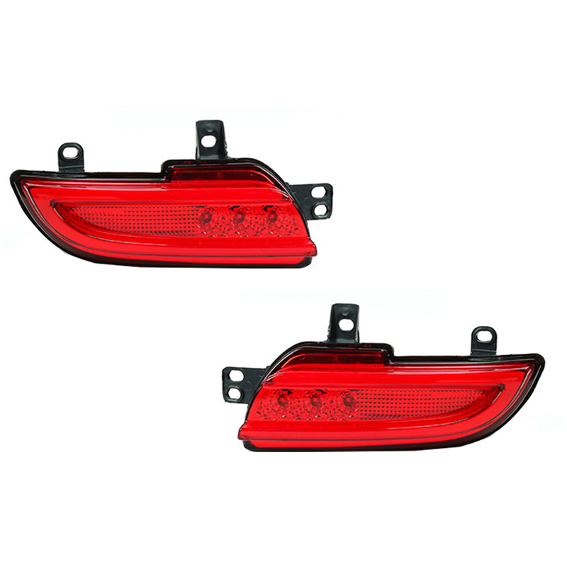مه شکن عقب کالانیکس مدل MEH-207SPORT-10322 طرح اسپرت مناسب برای پژو 207 مجموعه 2 عددی