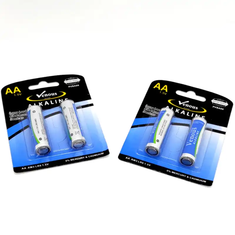 باتری قلمی ونوس مدل pvba06 بسته 2 عددی