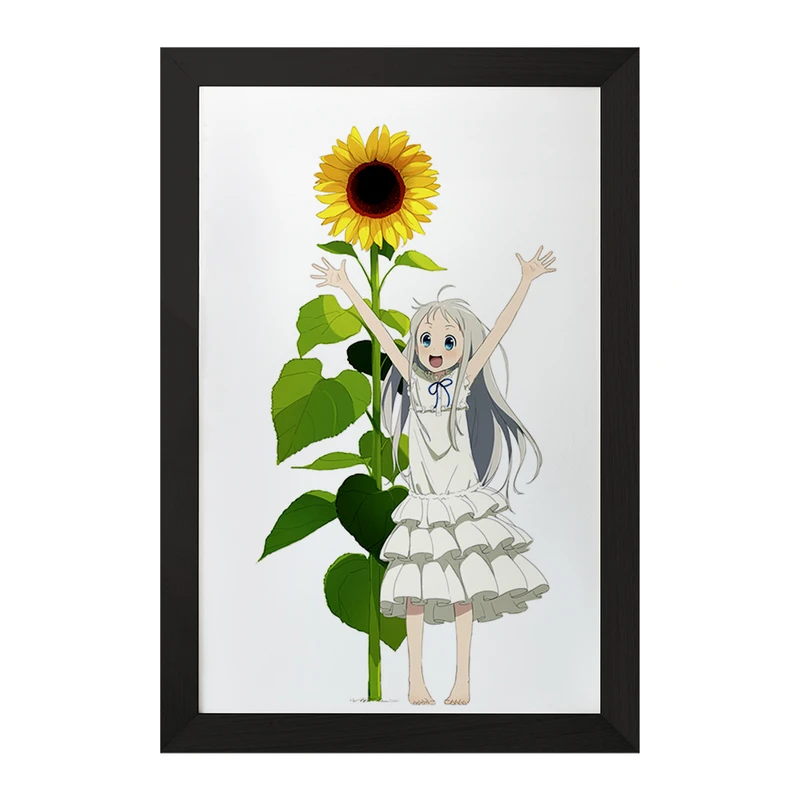 تابلو خندالو مدل میکو هونما انیمه آنوهانا کد 31991