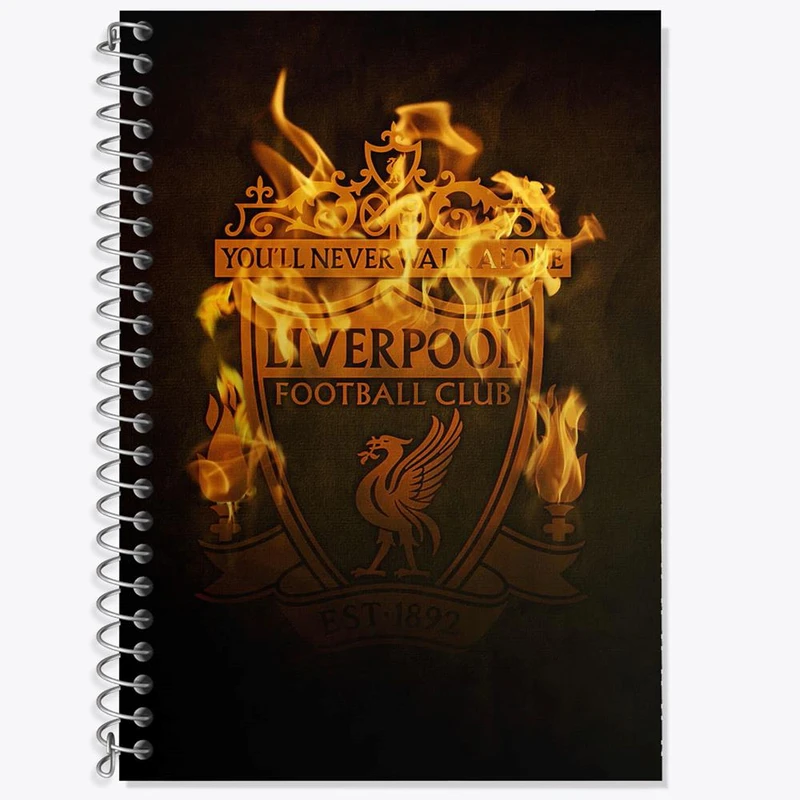 دفتر لغت 50 برگ خندالو مدل باشگاه لیورپول کد 26989