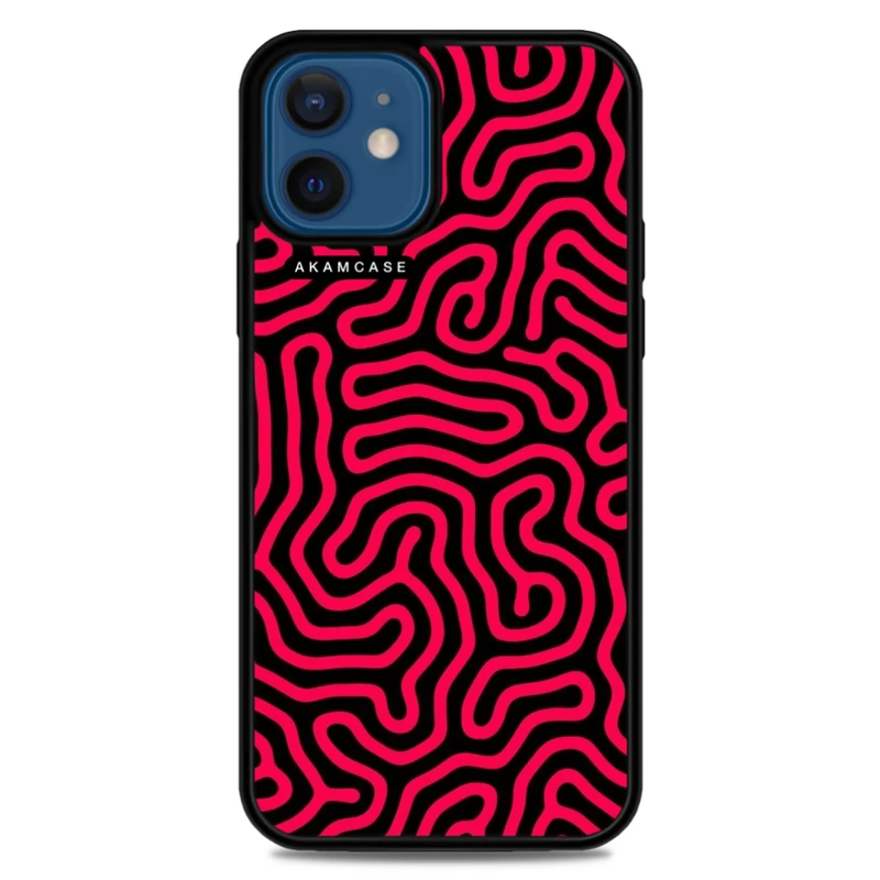 کاور آکام مدل AMC-WA12M-DOODLE2 مناسب برای گوشی موبایل اپل iPhone 12 Mini