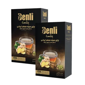 چای سیاه معطر بنلی - 200 گرم بسته 2 عددی