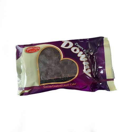 کیک روکش شکلاتی شیرین وطن - 80 گرم