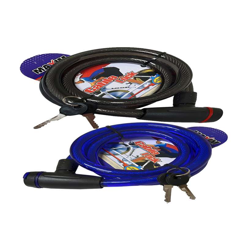 قفل دوچرخه مکسیم مدل  HT -0011 مجموعه دو عددی