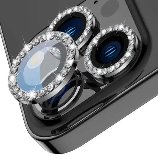 محافظ لنز دوربین مدل diamond مناسب برای گوشی موبایل اپل iphone 12
