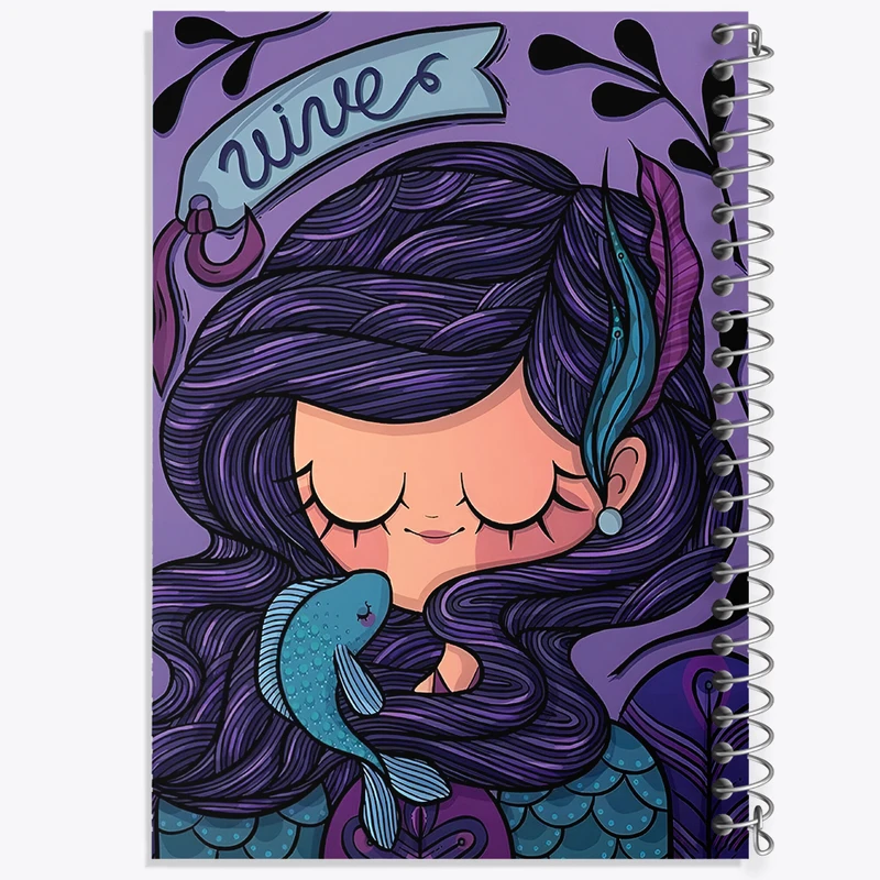 دفتر نقاشی 50 برگ خندالو طرح دخترانه کد N3294