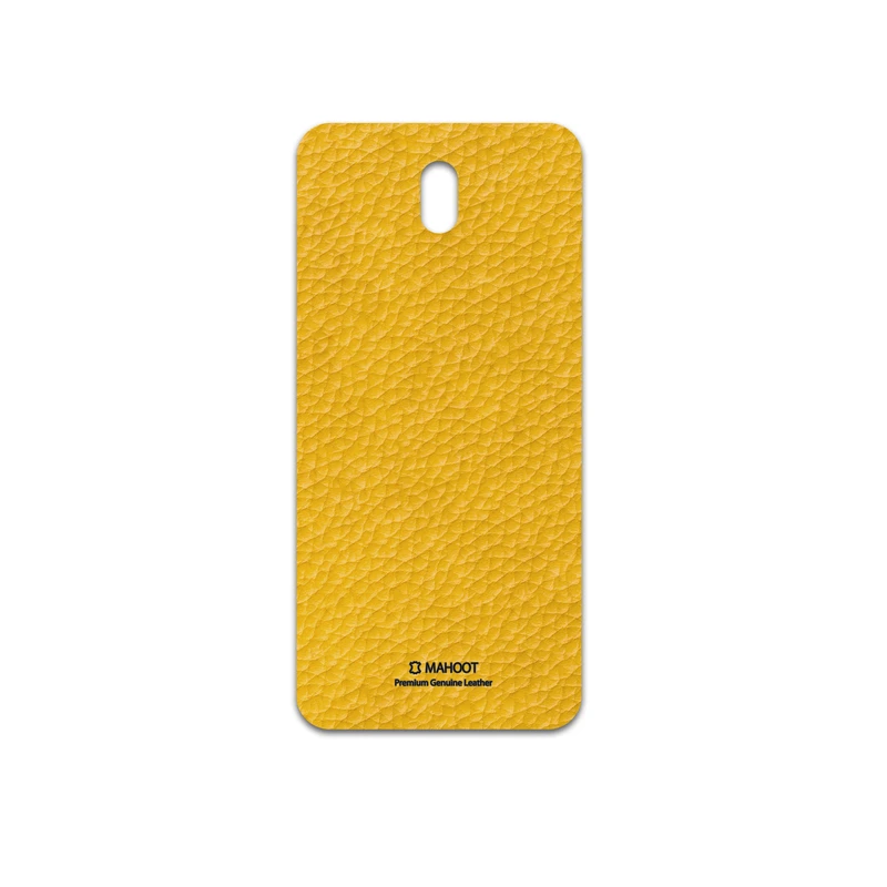 برچسب پوششی ماهوت مدل Mustard-Leather مناسب برای گوشی موبایل نوکیا 3.2 TA-1156
