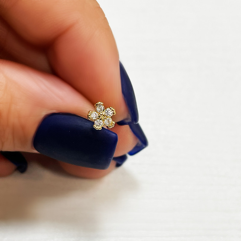 پیرسینگ گوش زنانه اقلیمه مدل HS249 پیرسینگ گوش زنانه اقلیمه مدل HS249