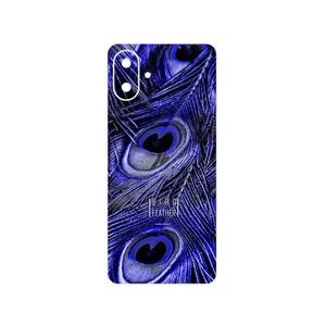 MAHOOT Purple Feather Cover Sticker for Samsung Galaxy A07