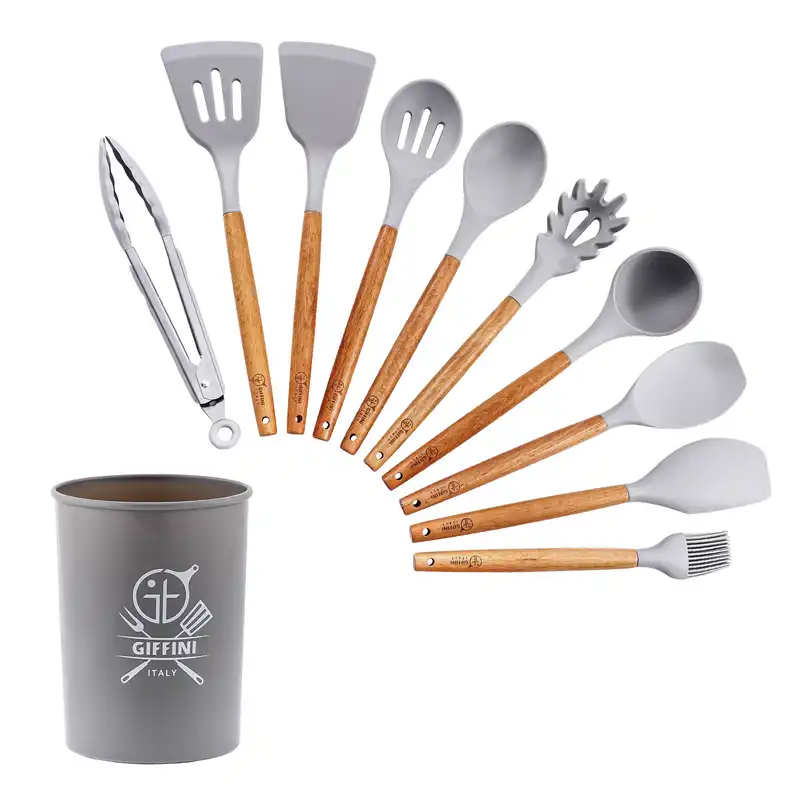 سرویس کفگیر و ملاقه 11 پارچه جی فی نی مدل 02