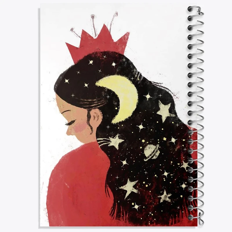 دفتر نقاشی 50 برگ خندالو مدل شب یلدا کد 20378