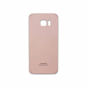 MAHOOT Rose Gold Leather Cover Sticker for Samsung Galaxy S7 Edge