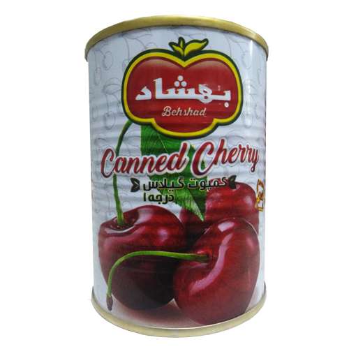 کمپوت گیلاس بهشاد - 400 گرم