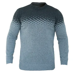 پلیور مردانه مدل ROMO رنگ طوسی