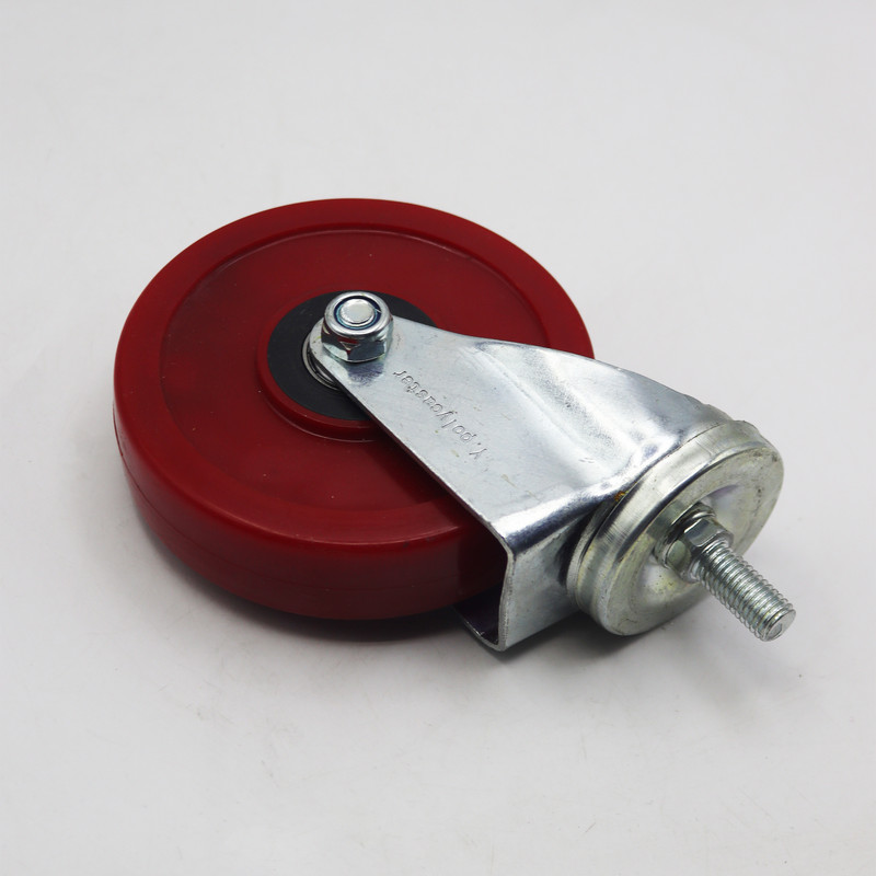 چرخ گردان پلی کاستر مدل پیچی YP-PICHI-125*30MM