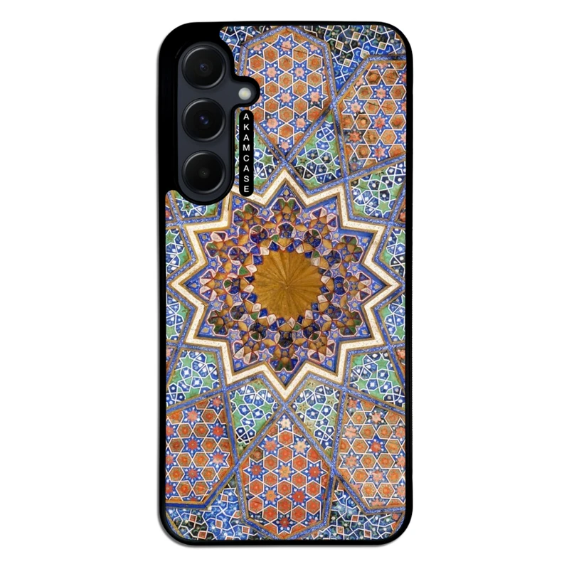 کاور آکام مدل AMC-WSGA55-MOSAIC-12 مناسب برای گوشی موبایل سامسونگ Galaxy A55