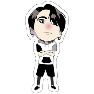 استیکر لپ تاپ مدل BTS - Bangtan Boys Jungkook