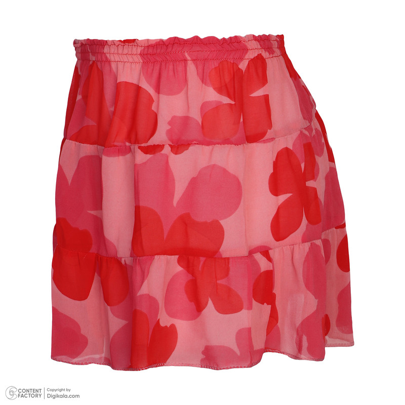 ست نیم تنه و دامن زنانه مدل 01 رنگ قرمز