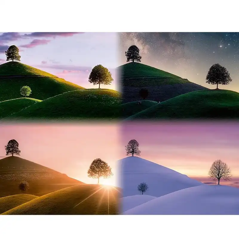 پازل 2000 تکه راونزبرگر مدل Atmospheric Trees and Mountains کد 17443